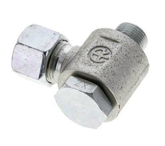 12S & G3/8'' Acero Zincado Racor Giratorio con Rosca Macho 400 bar NBRO-ring Giratorio ISO 8434-1