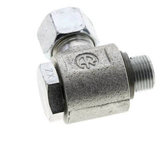 12S & G3/8'' Acero Zincado Racor Giratorio con Rosca Macho 400 bar NBRO-ring Giratorio ISO 8434-1
