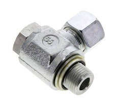 14S & G1/2'' Acero Zincado Racor Giratorio con Rosca Macho 400 bar NBRO-ring Giratorio ISO 8434-1