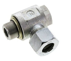 20S & G3/4'' Zink plated Steel Swivel Joint Cutting Fitting with Male Threads 400 bar NBRO-ring Rotatable ISO 8434-1