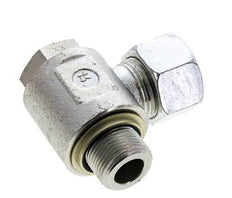 20S & G3/4'' Acero Zincado Racor Giratorio con Rosca Macho 400 bar NBRO-ring Giratorio ISO 8434-1