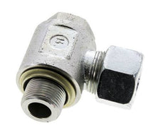 20S & G3/4'' Acero Zincado Racor Giratorio con Rosca Macho 400 bar NBRO-ring Giratorio ISO 8434-1