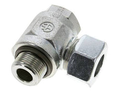 25S & G1'' Zink plated Steel Swivel Joint Cutting Fitting with Male Threads 250 bar NBRO-ring Rotatable ISO 8434-1