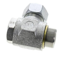 30S & G1-1/4'' Zink plated Steel Swivel Joint Cutting Fitting with Male Threads 250 bar NBRO-ring Rotatable ISO 8434-1
