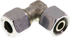 Accesorio de corte en codo de acero galvanizado 14S con rótula 630 bar NBR ajustable ISO 8434-1