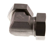 42L Stainless Steel Elbow Cutting Fitting with Swivel 160 bar FKM Adjustable ISO 8434-1