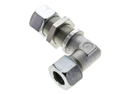 20S Zink plated Steel Elbow Cutting Fitting Bulkhead 400 bar ISO 8434-1