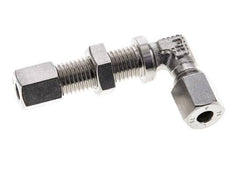 6L Stainless Steel Elbow Cutting Fitting Bulkhead 315 bar ISO 8434-1