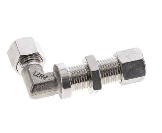 10L Stainless Steel Elbow Cutting Fitting Bulkhead 315 bar ISO 8434-1