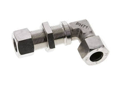 15L Stainless Steel Elbow Cutting Fitting Bulkhead 315 bar ISO 8434-1