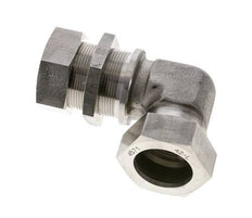 42L Stainless Steel Elbow Cutting Fitting Bulkhead 160 bar ISO 8434-1