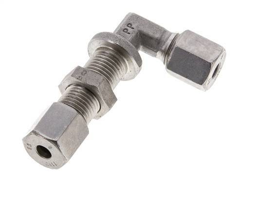 6S Stainless Steel Elbow Cutting Fitting Bulkhead 630 bar ISO 8434-1