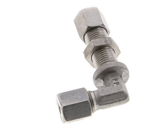 6S Stainless Steel Elbow Cutting Fitting Bulkhead 630 bar ISO 8434-1