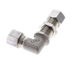 12S Stainless Steel Elbow Cutting Fitting Bulkhead 630 bar ISO 8434-1