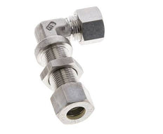 12L Stainless Steel Elbow Compression Fitting Bulkhead 315 bar ISO 8434-1