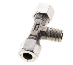 10L & M14x1.5 (con) Stainless Steel T-Shape Tee Cutting Fitting with Male Threads 315 bar ISO 8434-1