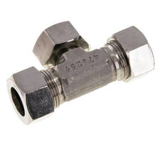 22L Stainless Steel T-Shape Tee Cutting Fitting with Swivel 160 bar Adjustable ISO 8434-1