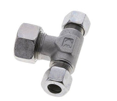 12L & 18L Zink plated Steel T-Shape Tee Cutting Fitting 315 bar ISO 8434-1