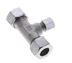 8L & 15L Zink plated Steel T-Shape Tee Cutting Fitting 315 bar ISO 8434-1