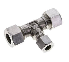 10L & 15L Stainless Steel T-Shape Tee Cutting Fitting 315 bar ISO 8434-1