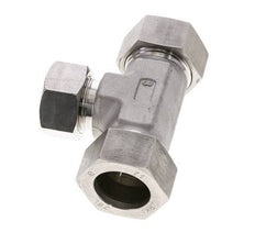 22L & 28L Stainless Steel T-Shape Tee Cutting Fitting 160 bar ISO 8434-1