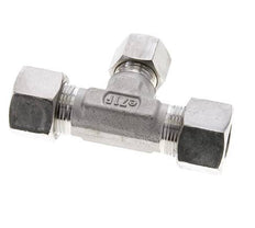 12S & 16S Stainless Steel T-Shape Tee Cutting Fitting 400 bar ISO 8434-1