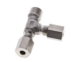 4LL & R1/8'' Stainless Steel Right Angle Tee Cutting Fitting with Male Threads 100 bar ISO 8434-1