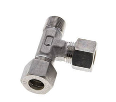 12L & R3/8'' Stainless Steel Right Angle Tee Compression Fitting with Male Threads 315 bar ISO 8434-1