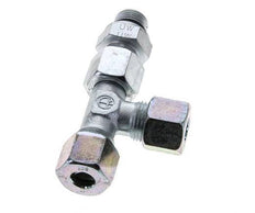 10S & M16x1.5 Zink Plated Steel Right Angle Tee Cutting Fitting with Male Threads 630 bar Adjustable ISO 8434-1