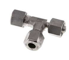 Accesorio de corte en T en ángulo recto de acero inoxidable 8L con barra giratoria 315 ajustable ISO 8434-1