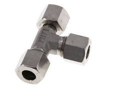 Accesorio de corte en T en ángulo recto de acero inoxidable 10L con barra giratoria 315 ajustable ISO 8434-1