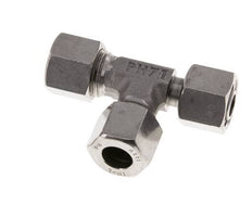 Accesorio de corte en T en ángulo recto de acero inoxidable 10L con barra giratoria 315 ajustable ISO 8434-1