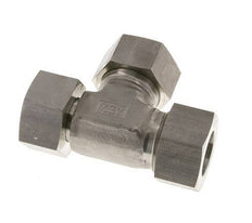 30S Stainless Steel Right Angle Tee Cutting Fitting with Swivel 400 bar Adjustable ISO 8434-1