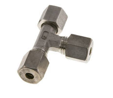 6S Stainless Steel Right Angle Tee Compression Fitting with Swivel 500 bar FKM Adjustable ISO 8434-1