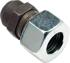 12S & 17mm Phosphatised Steel Straight Cutting Fitting with Welding End 630 bar ISO 8434-1 [2 Pieces]