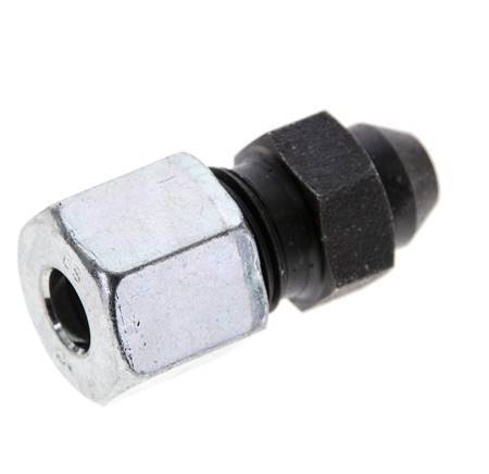 8S & 13mm Phosphatised Steel Straight Cutting Fitting with Welding End 630 bar ISO 8434-1 [2 Pieces]