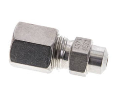 6S & 11mm Stainless Steel Straight Cutting Fitting with Welding End 600 bar ISO 8434-1