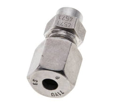 6S & 11mm Stainless Steel Straight Cutting Fitting with Welding End 600 bar ISO 8434-1