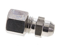 8L & 12mm Stainless Steel Straight Compression Fitting with Welding End 315 bar ISO 8434-1