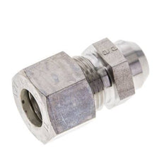 12L & 16mm Stainless Steel Straight Compression Fitting with Welding End 315 bar ISO 8434-1