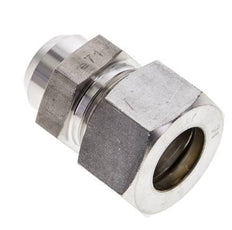 18L & 22mm Stainless Steel Straight Compression Fitting with Welding End 315 bar ISO 8434-1