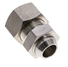 25S & 31mm Stainless Steel Straight Compression Fitting with Welding End 250 bar ISO 8434-1