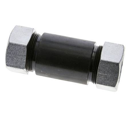 35L Phosphatised Steel Straight Welding Cutting Fitting Bulkhead 160 bar ISO 8434-1