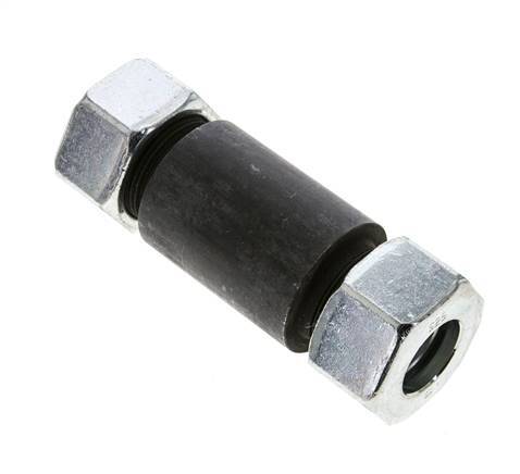 25S Phosphatised Steel Straight Welding Cutting Fitting Bulkhead 400 bar ISO 8434-1