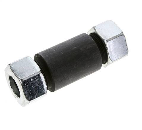 25S Phosphatised Steel Straight Welding Cutting Fitting Bulkhead 400 bar ISO 8434-1