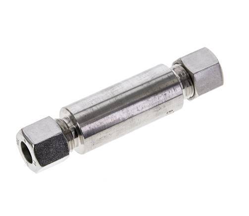 10L Stainless Steel Straight Welding Cutting Fitting Bulkhead 315 bar ISO 8434-1