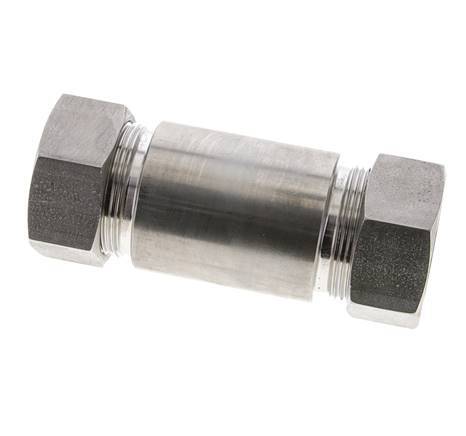 35L Stainless Steel Straight Welding Cutting Fitting Bulkhead 160 bar ISO 8434-1