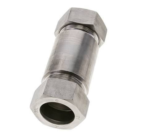 35L Stainless Steel Straight Welding Cutting Fitting Bulkhead 160 bar ISO 8434-1
