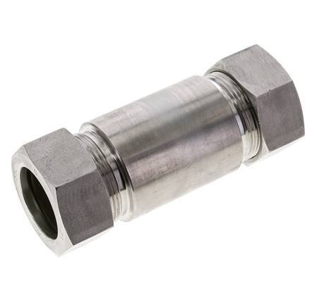 35L Stainless Steel Straight Welding Cutting Fitting Bulkhead 160 bar ISO 8434-1