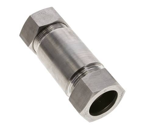 35L Stainless Steel Straight Welding Cutting Fitting Bulkhead 160 bar ISO 8434-1